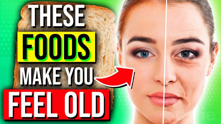 6 Common Foods That Make You Feel OLD & Promote Aging Skin!