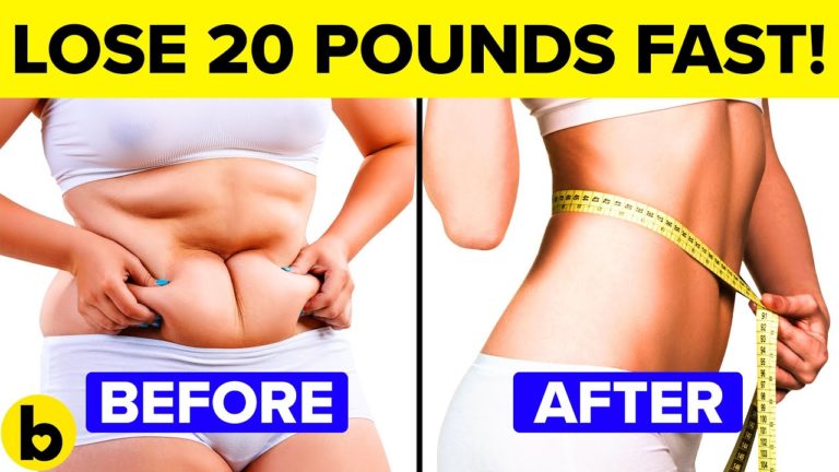 9 Healthy Ways To Lose 20 Pounds Quickly