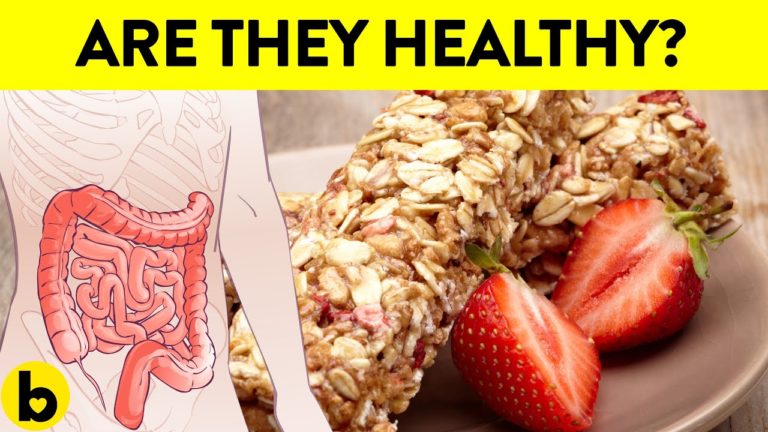 Are Granola Bars Healthy For Your Body?