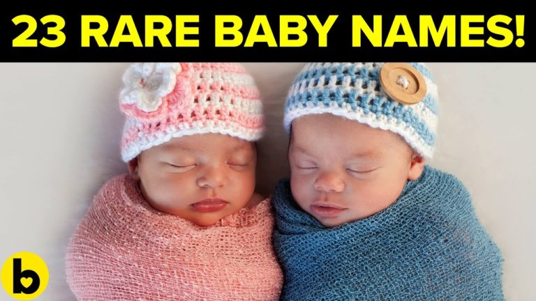 23 Rare Baby Names For Boys & Girls That Are Unique!