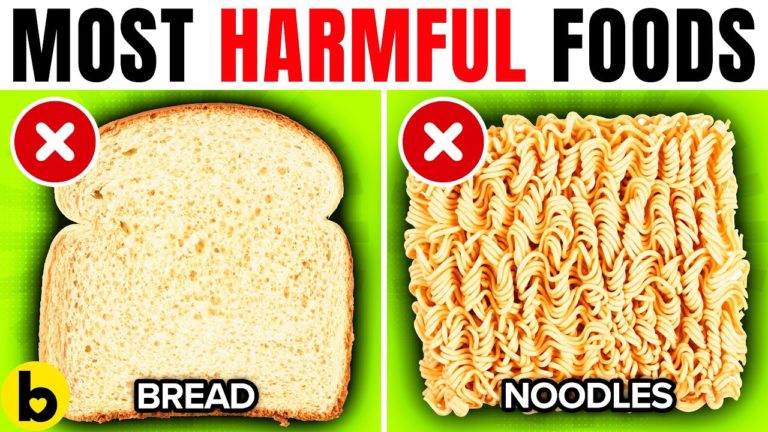 Top 12 Most HARMFUL Foods & Drinks You Keep CONSUMING