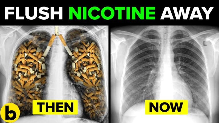 One Cup A Day Will Flush Nicotine From Your Body Away