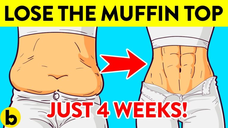 Say Goodbye To Your Muffin Top With These 11 Exercises