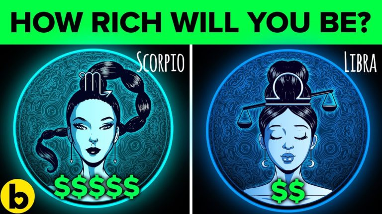 How Rich You Will Be Based On Your Zodiac Sign