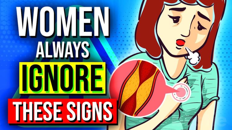 4 Signs Of A Heart Attack Women ALWAYS Ignore