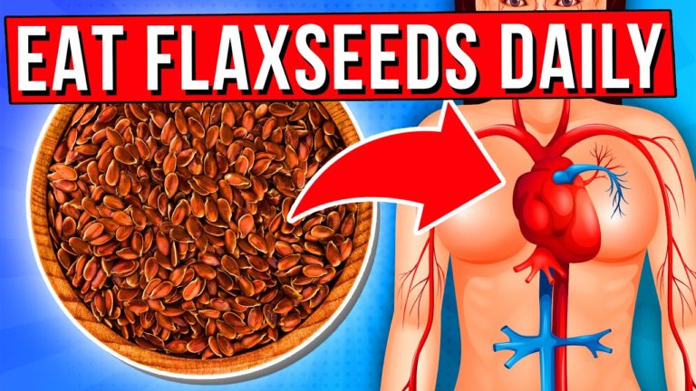 8 POWERFUL Reasons Why You Must Eat Flaxseeds Every Day!