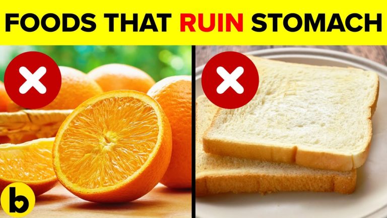 9 Foods That Are Hurting Your Unhealthy Stomach