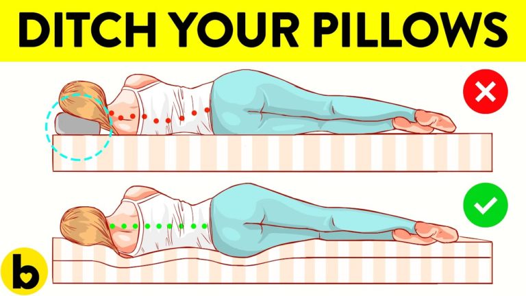 14 Crazy Reasons You Should Ditch Your Pillow